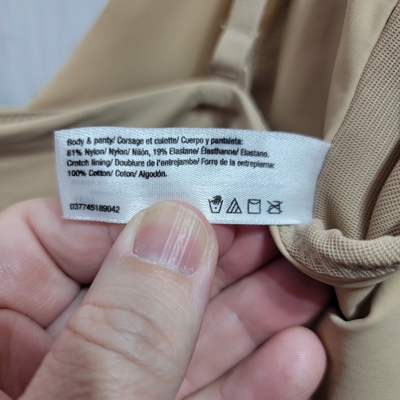 Maidenform Wear Your Own Bra Slip Firm Control Cool Comfort Beige Size 2XL #2541 - Picture 9 of 11